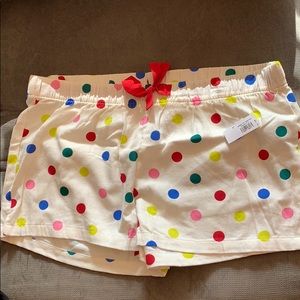 Pajama shorts
